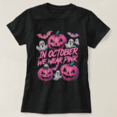 In oktober hebben we Pink Bootleg Halloween Design T-shirt (Design voorkant)