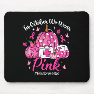 In oktober hebben we Pink Rehab Nurse Life Breast Muismat