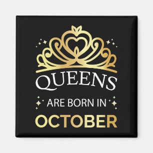 In oktober I worden koninginnen geboren Magneet
