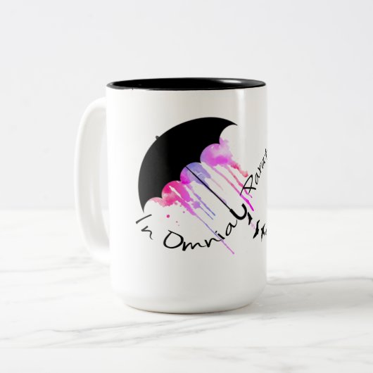 In Omnia Paratus Mok (Voorkant links)