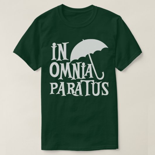 In Omnia Paratus T-shirt (Design voorkant)