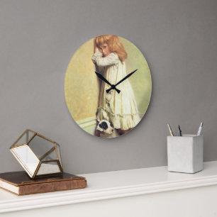 In Onbeschaamd door Charles Burton Barber, Vintage Grote Klok