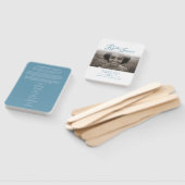 In ons hart begrafenisprogramma fans handwaaier (Niet-gemonteerd)