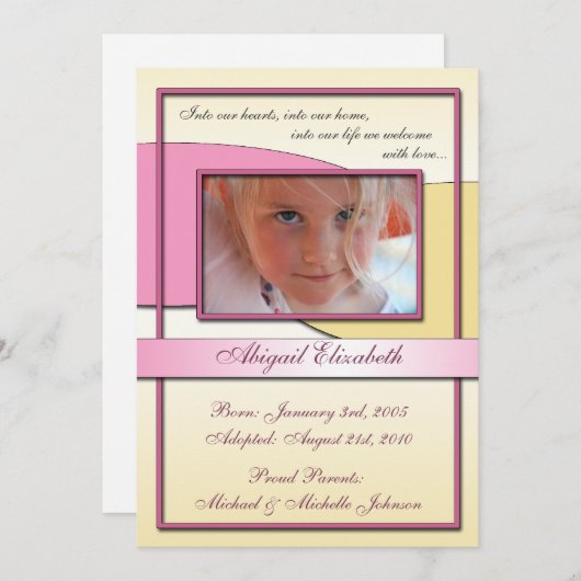 In onze harten ~ Aankondigingen van overneming (Voorkant / Achterkant)