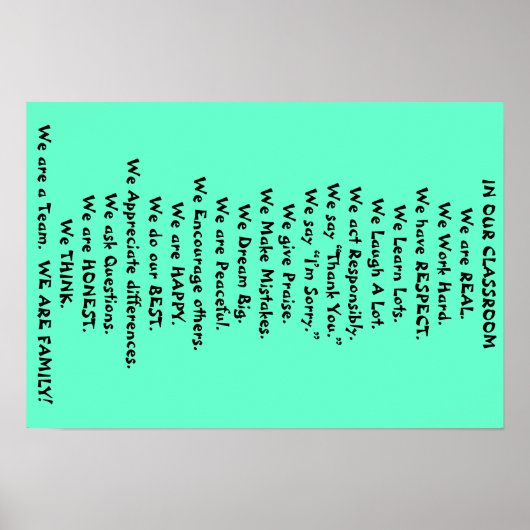 In onze klas poster (Voorkant)