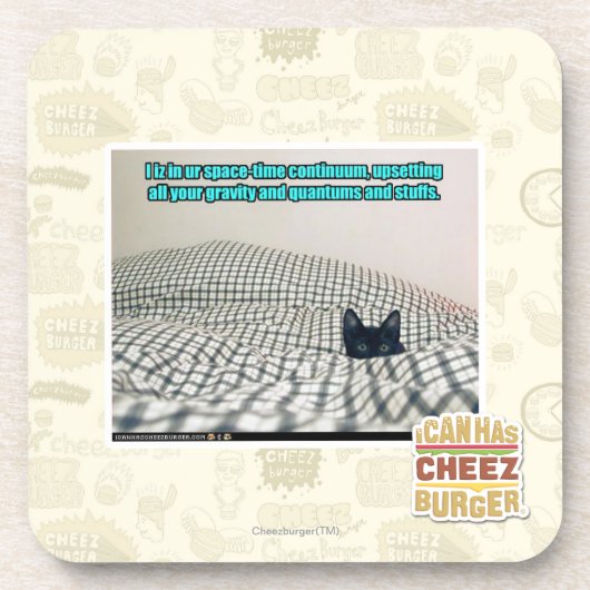 In onze Space Time Continuum Drankjes Onderzetter (Voorkant)