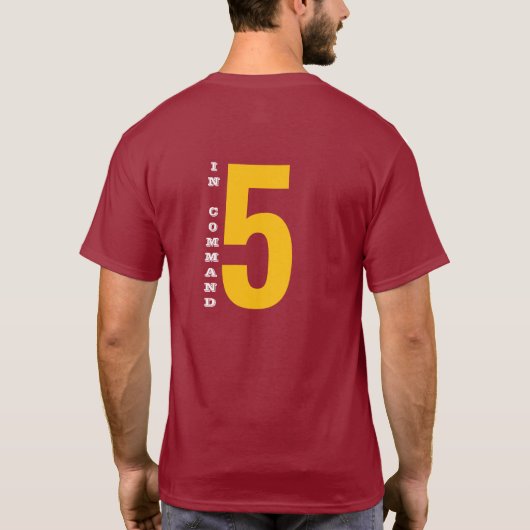 IN OPDRACHT #5 T-SHIRT (Achterkant)