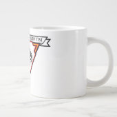 "IN ORBE TERRUM NON VISI" EXTRA GROTE BEKER (Rechts)