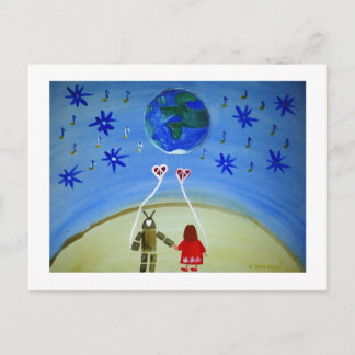 ...In Other Words...art by Jutta Gabriel... Briefkaart