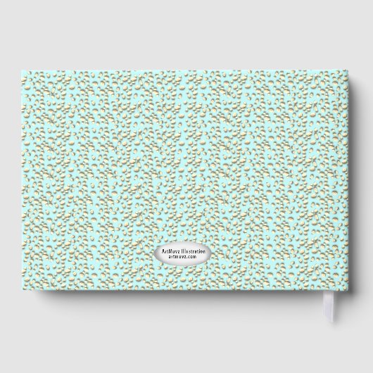 In Our Hearts aangepaste Memorial gastenboek (Achterkant)