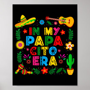 In papacito was happy cinco de mayo mexicaans fees poster