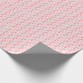in Pink Heart Cadeaupapier (Hoek)
