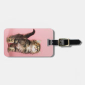 in Pink Kitten Bagagelabel (Voorkant horizontaal)