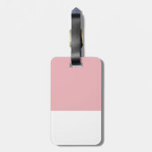  in Pink Kitten Bagagelabel (Achterkant verticaal)