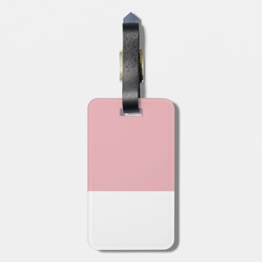 in Pink Kitten Bagagelabel (Achterkant verticaal)