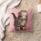 in Pink Kitten Kussen (Deken)