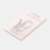  in Pink Kitten Post-it® Notes (Schuin)
