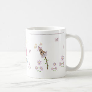 in Pinks Koffiemok