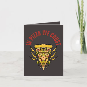 In Pizza hebben we het roest Kaart
