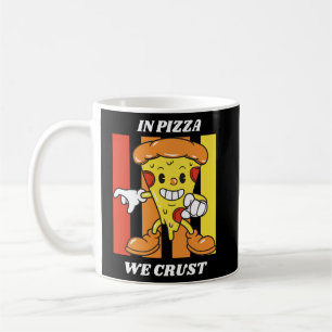 In Pizza hebben we het roest Koffiemok