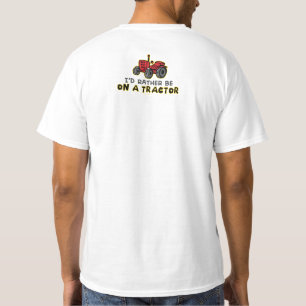 In plaats daarvan op een trekker t-shirt