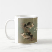 In plaats van Crappie Gevist Koffiemok (Links)