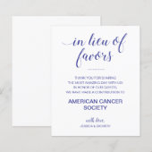 In plaats van liefdadigheidsliefdadigheid Donate N (Voorkant / Achterkant)