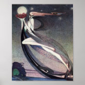 In poeder en crinoline door Kay Nielsen Poster (Voorkant)