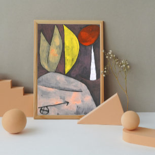 In Positie door Paul Klee Poster