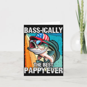 In principe de papa ooit grappige bass vissen kaart