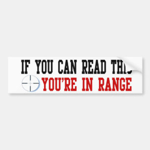 In Range Sticker