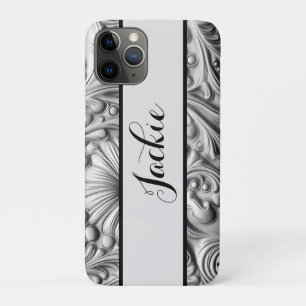In reliëf gemaakt Effect Print Hoesje-Mate iPhone 11 Pro Hoesje