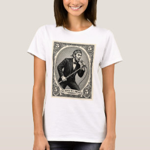 In Rock We Trust 5 Rocks Lincoln Zanger T-shirt