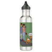 In Rome een vlakke Kaart Waterfles (Rechts)