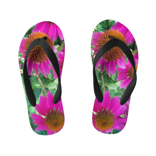 in roze kinder teenslippers (Voetbed)