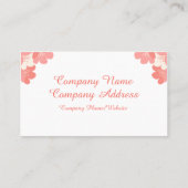 in Roze Loyalty Kaart (Achterkant)