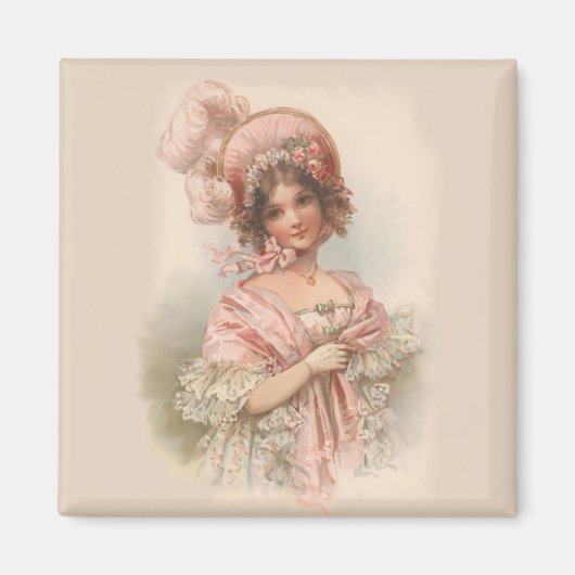  in roze magneet (Voorkant)