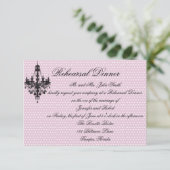  in roze pokadots met zwarte luchter re kaart (Staand voorkant)