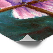  in roze Poster (Hoek)