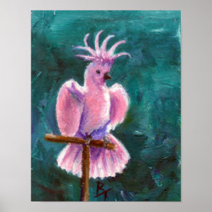  in roze Poster