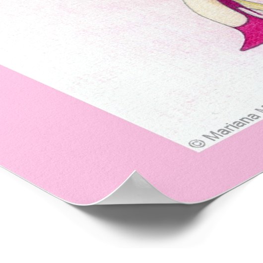 in roze poster (Hoek)