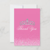 in Roze, Sparkle Dank u Kaarten (Achterkant)