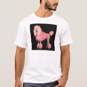 in roze t-shirt (Voorkant)