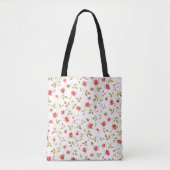 in Rozen Canvas tas (Voorkant)