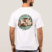 In Rust vertrouwen we T-shirt (Achterkant)