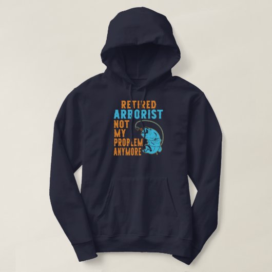 In ruste Arborste Vist overlijfrente Hoodie (Design voorkant)