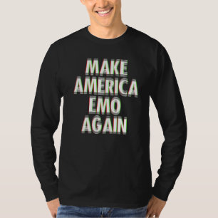 In ruste Emo Kind Sad Music Gothic Punk Scene Goth T-shirt