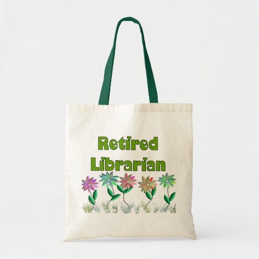 In ruste Librarian "Spring Sensation" Tote Bag (Voorkant)