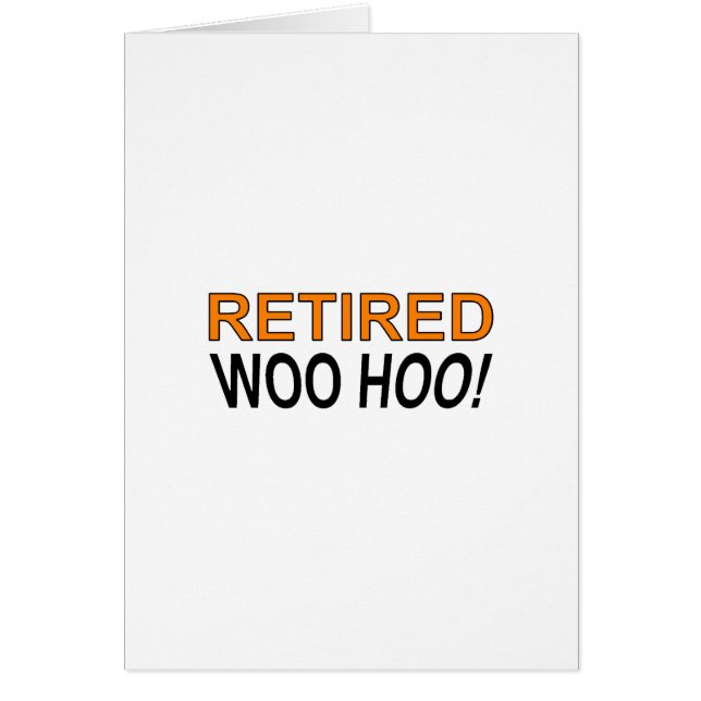 In ruste Woo Hoo (Voorkant)