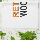 In ruste Woo Hoo Theedoek (Gevouwen)